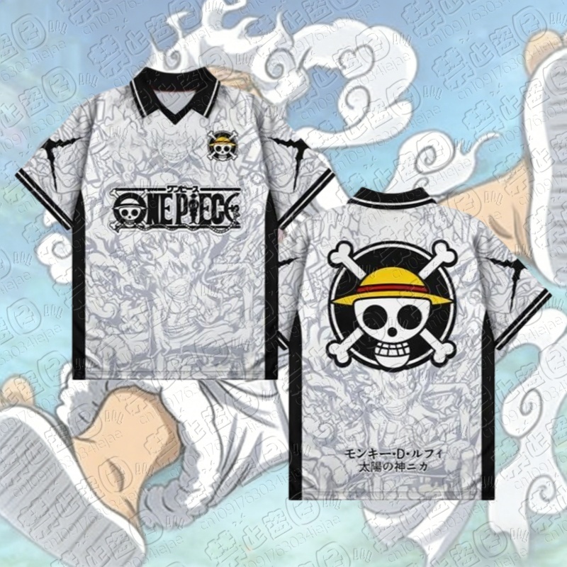 Street Fashion Hats - Kaos 3D Print Anime One Piece