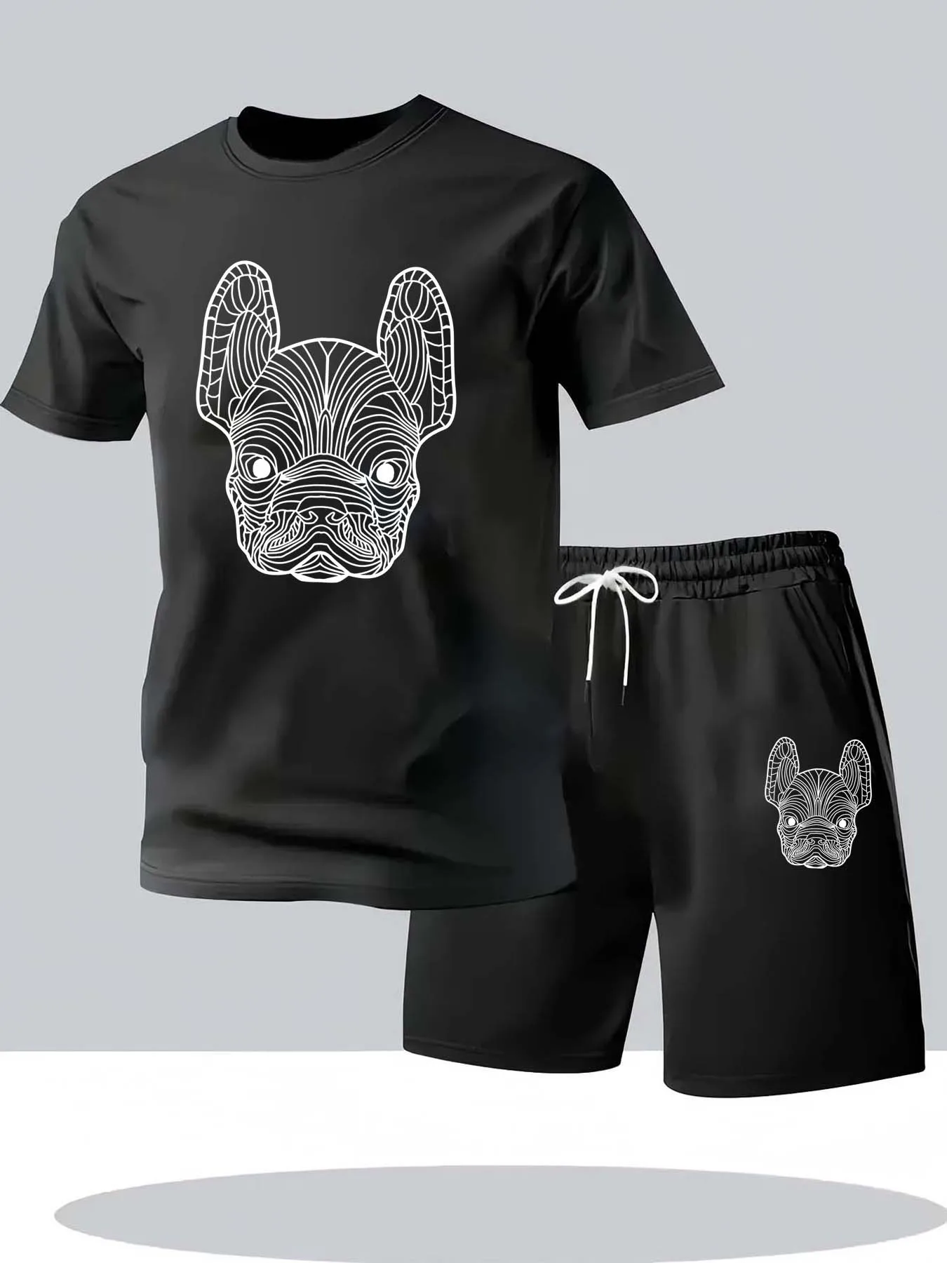 Street Fashion Style - Setelan Kaos Lengan Pendek dan Celana