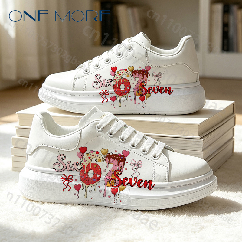 Street Fashion Graffiti - 67 Six Seven Sepatu Kasual Pria