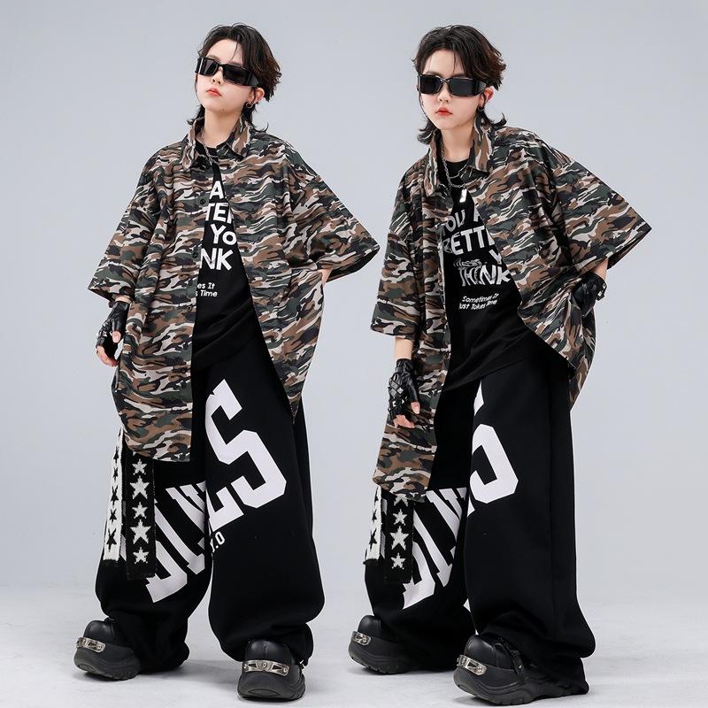 Street Fashion Boy - Pakaian Hip Hop Baru untuk Anak