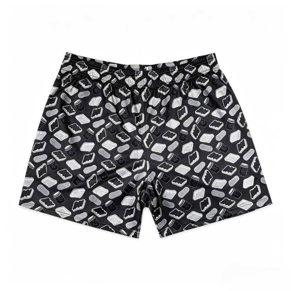 Celana Pendek Pria Motif 3D Be - Quirky Street Fashion ulasan dan harga