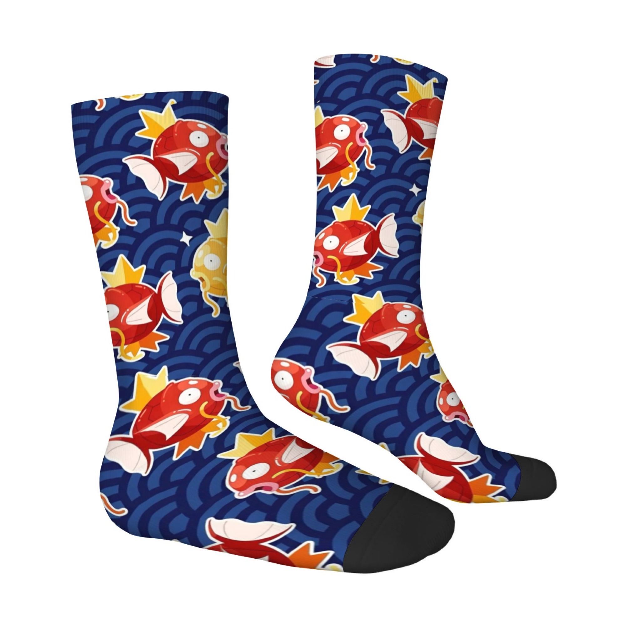 Kaus Kaki Pria Motif Ikan Kart - Quirky Street Fashion ulasan dan harga