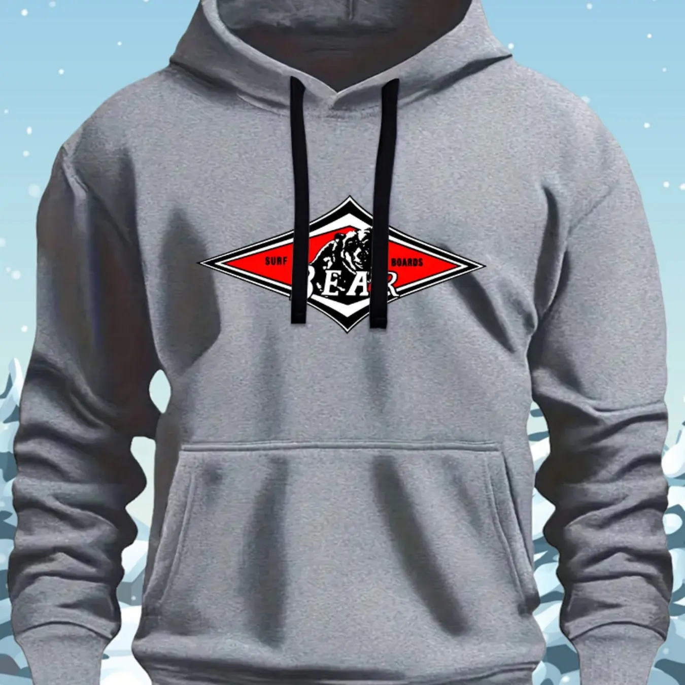 Hoodie Kasual Musim Gugur untu - Street Fashion Brand Logo ulasan dan harga