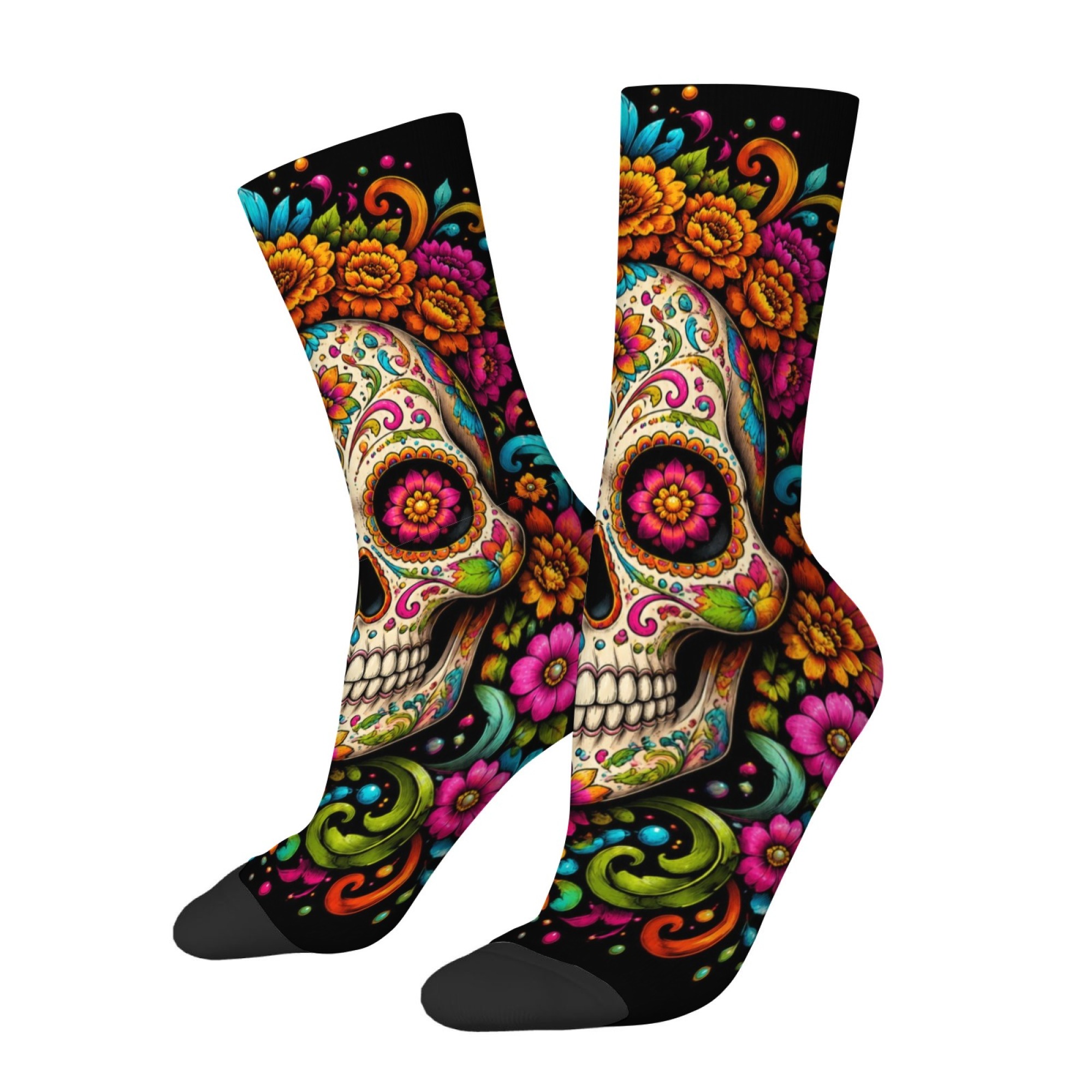 Kaus Kaki Pria Motif Tengkorak - Quirky Street Fashion ulasan dan harga