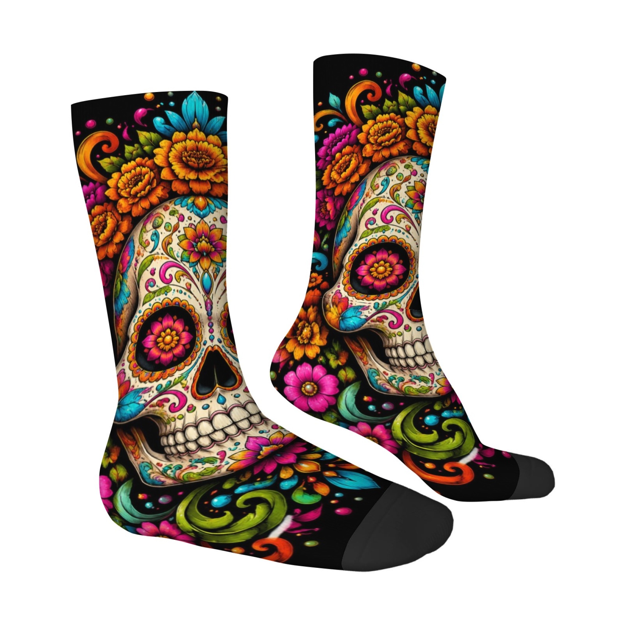 Kaus Kaki Pria Motif Tengkorak - Quirky Street Fashion ulasan dan harga