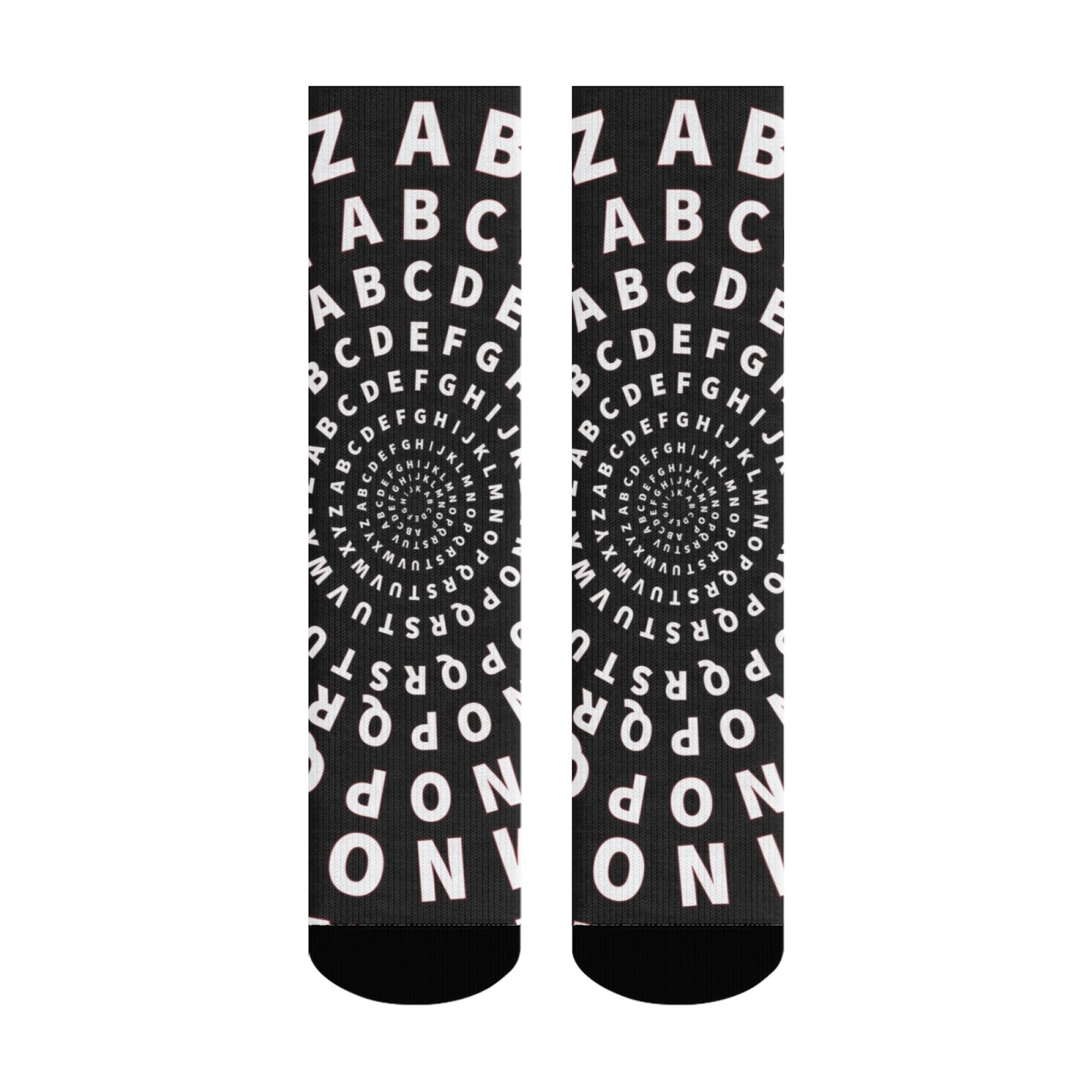 Kaos Kaki Pria Motif Huruf Uni - Quirky Street Fashion ulasan dan harga