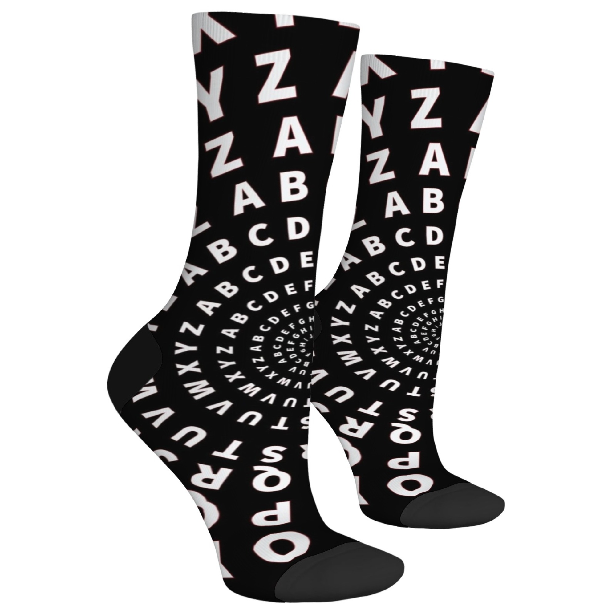 Kaos Kaki Pria Motif Huruf Uni - Quirky Street Fashion ulasan dan harga