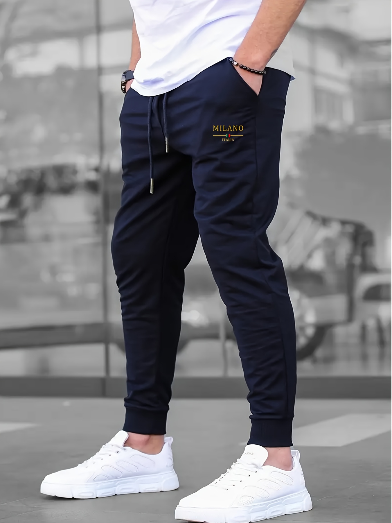 Celana Olahraga Pria Kasual Be - Street Fashion Outfit For Men ulasan dan harga