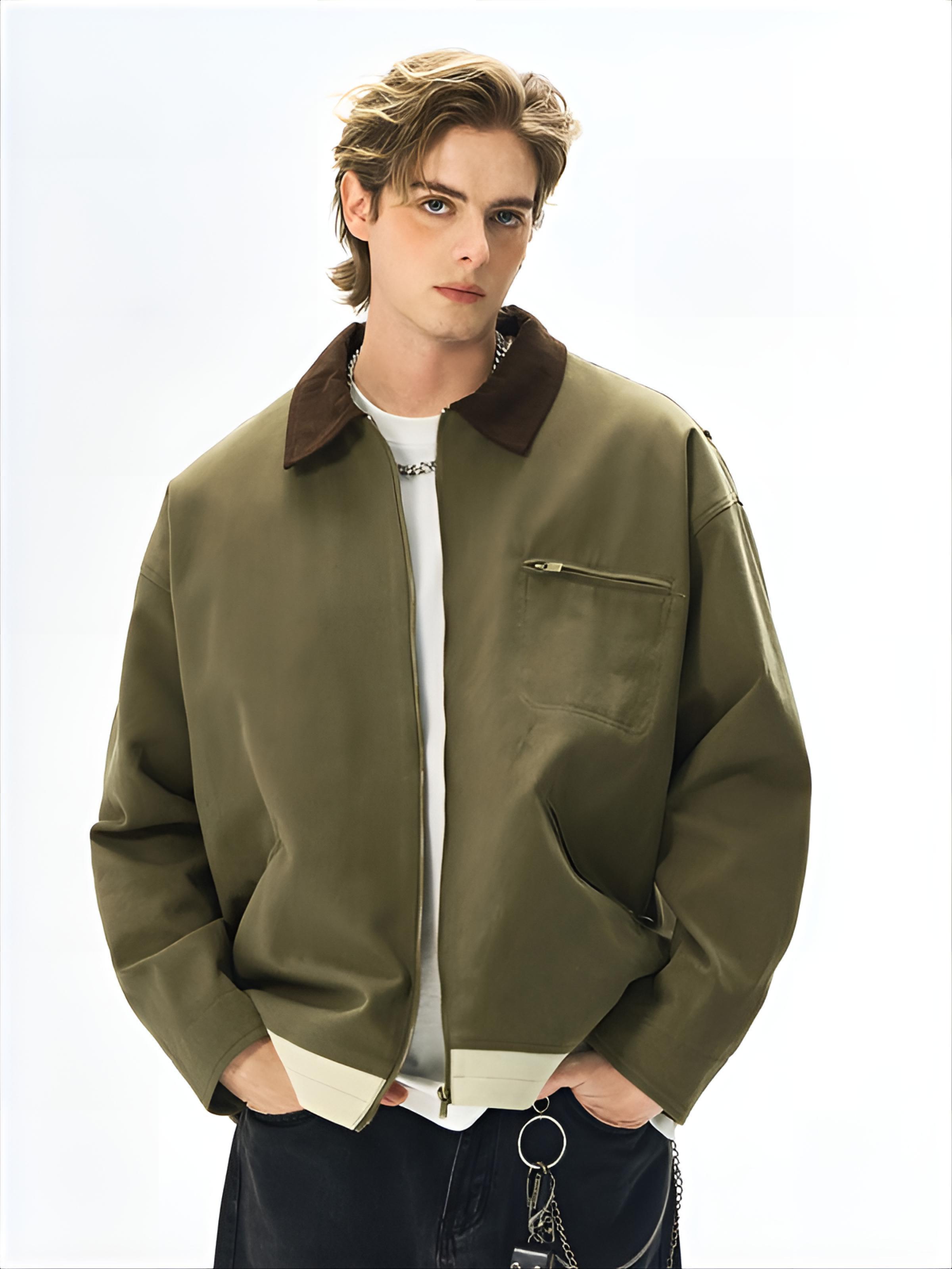Jaket Pria Mantel Fashion Pria - Street Fashion Culture ulasan dan harga