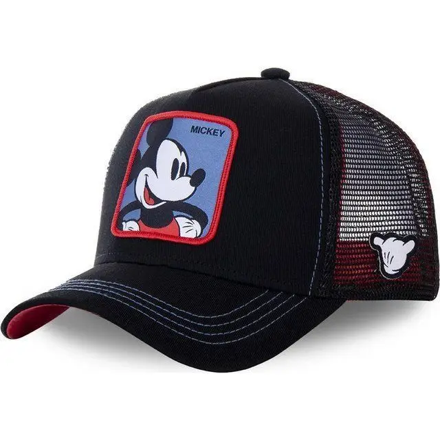 Topi Trucker Mickey Kawaii den - Street Fashion Hats ulasan dan harga