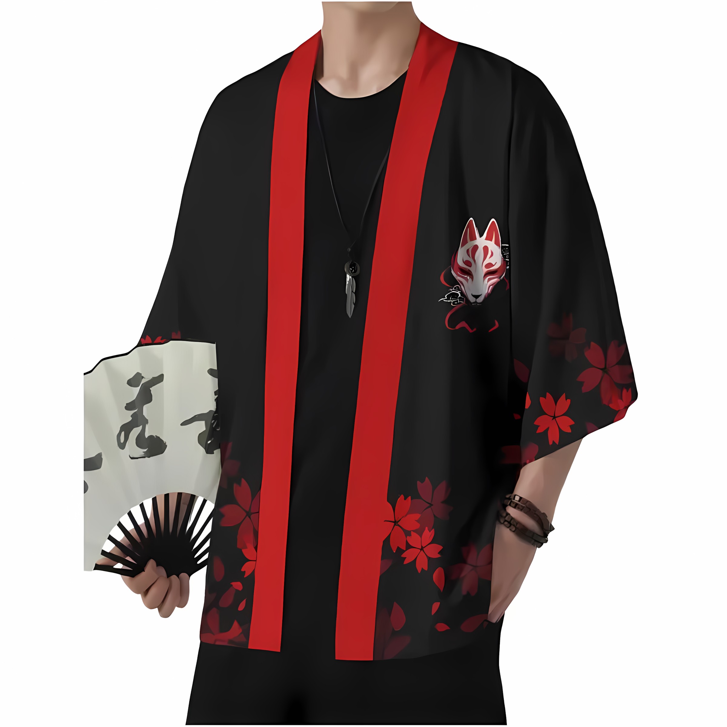Kimono Pria Gaya Baru Musim Pa - Street Fashion Style ulasan dan harga