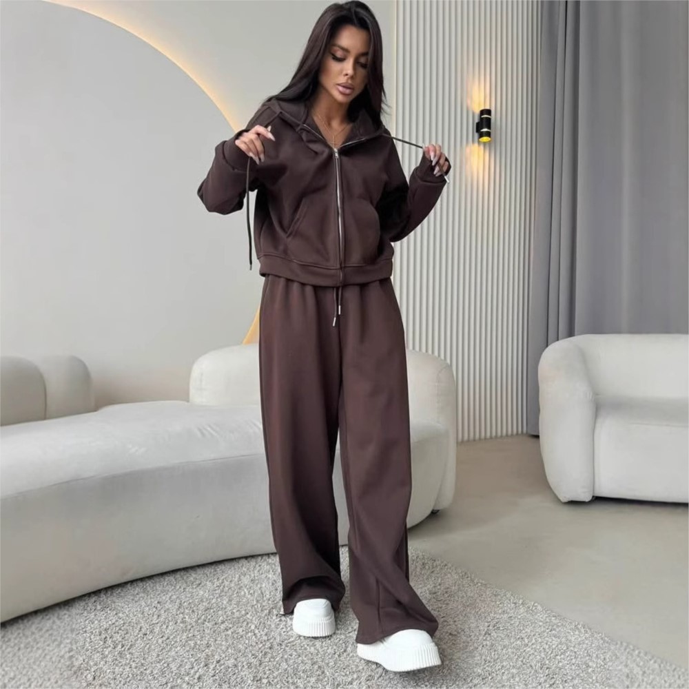 Setelan Olahraga Wanita Hoodie - Street Fashion Outfit For Men ulasan dan harga