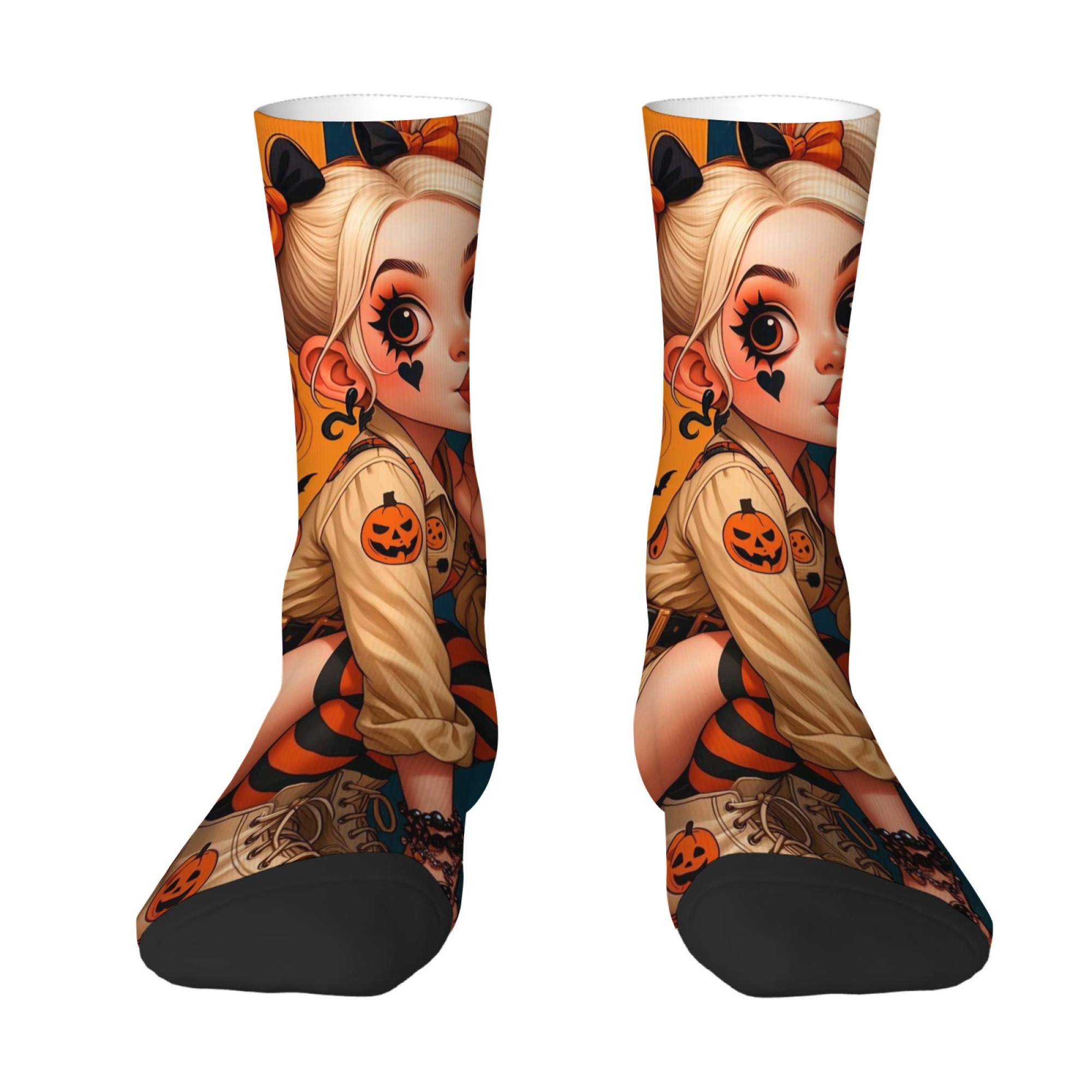 Kaos Kaki Pria Motif Gadis Ber - Quirky Street Fashion ulasan dan harga