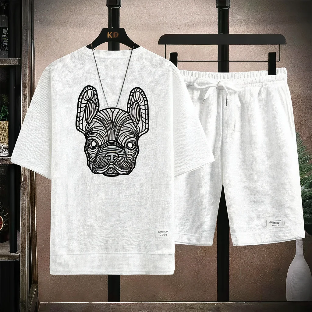 Setelan Kaos Lengan Pendek dan - Street Fashion Style ulasan dan harga