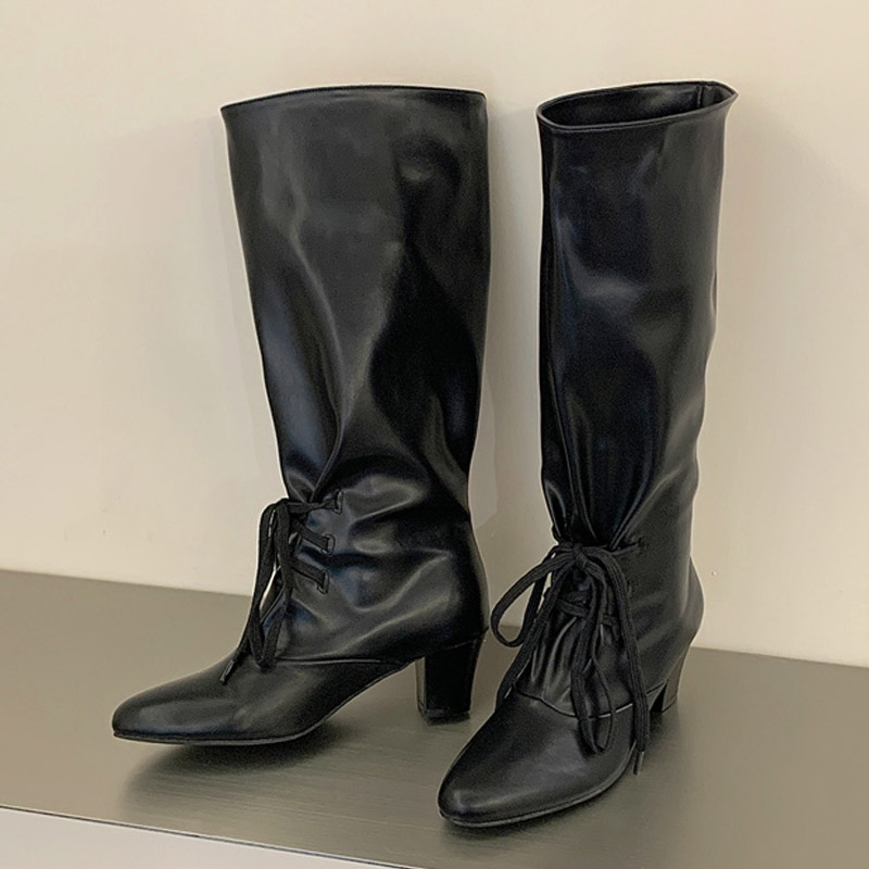 Eilyken Sepatu Bot Wanita Mode - Street Fashion Winter ulasan dan harga