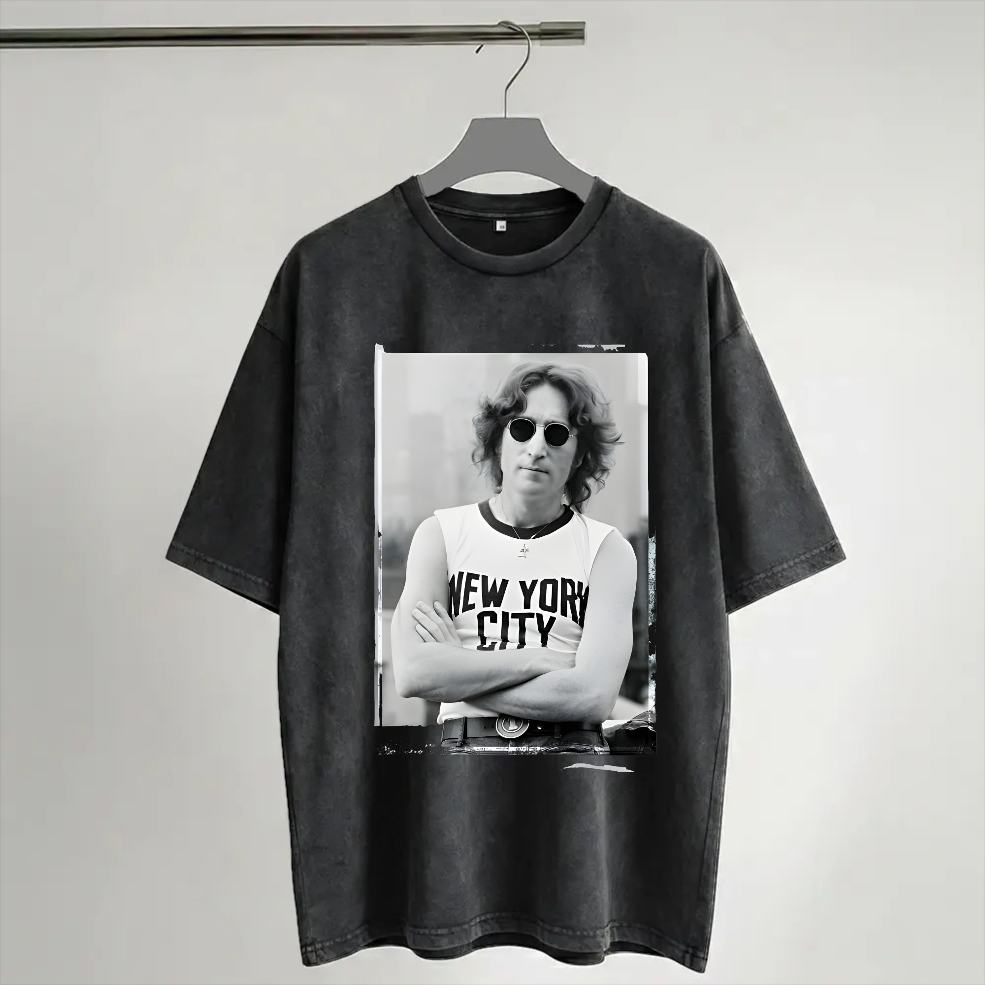 Kaos Harajuku John Lennon 1972 - Street Fashion Outfit For Men ulasan dan harga