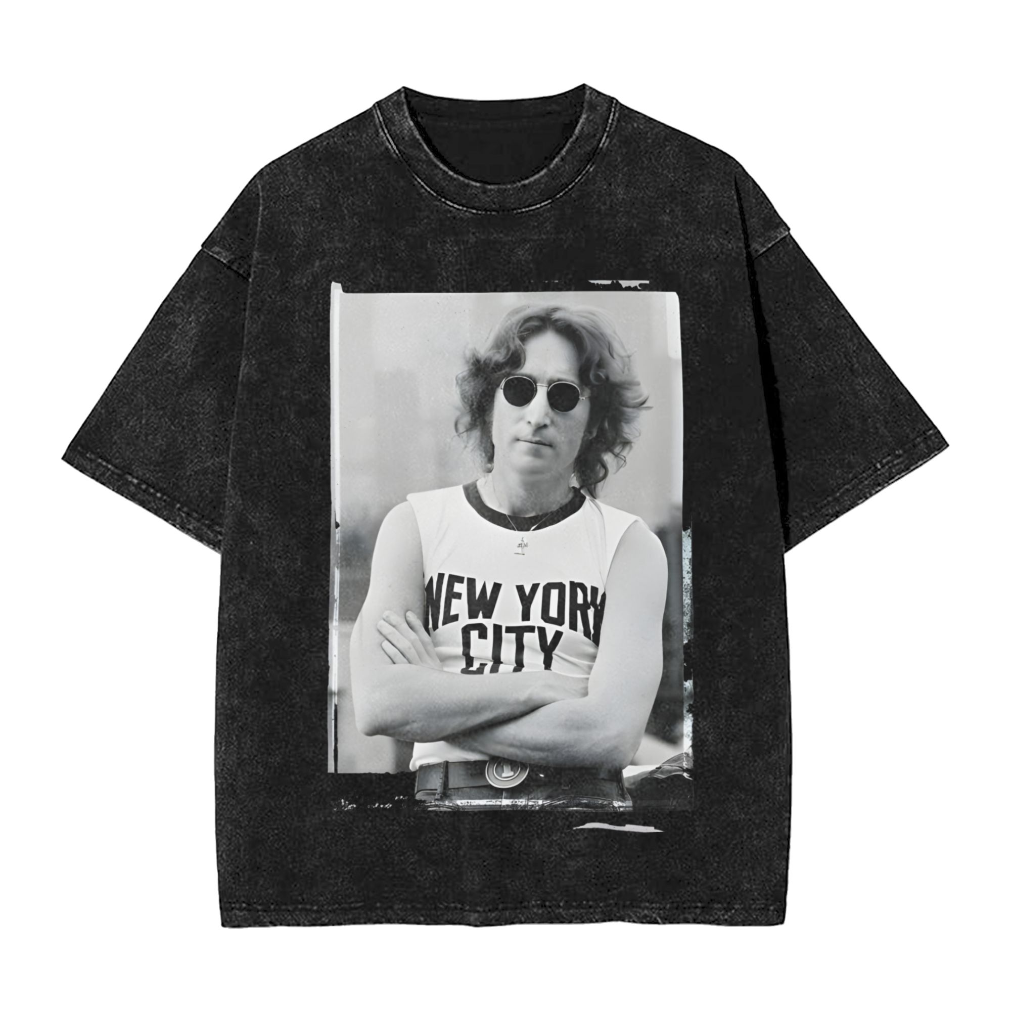 Kaos Harajuku John Lennon 1972 - Street Fashion Outfit For Men ulasan dan harga