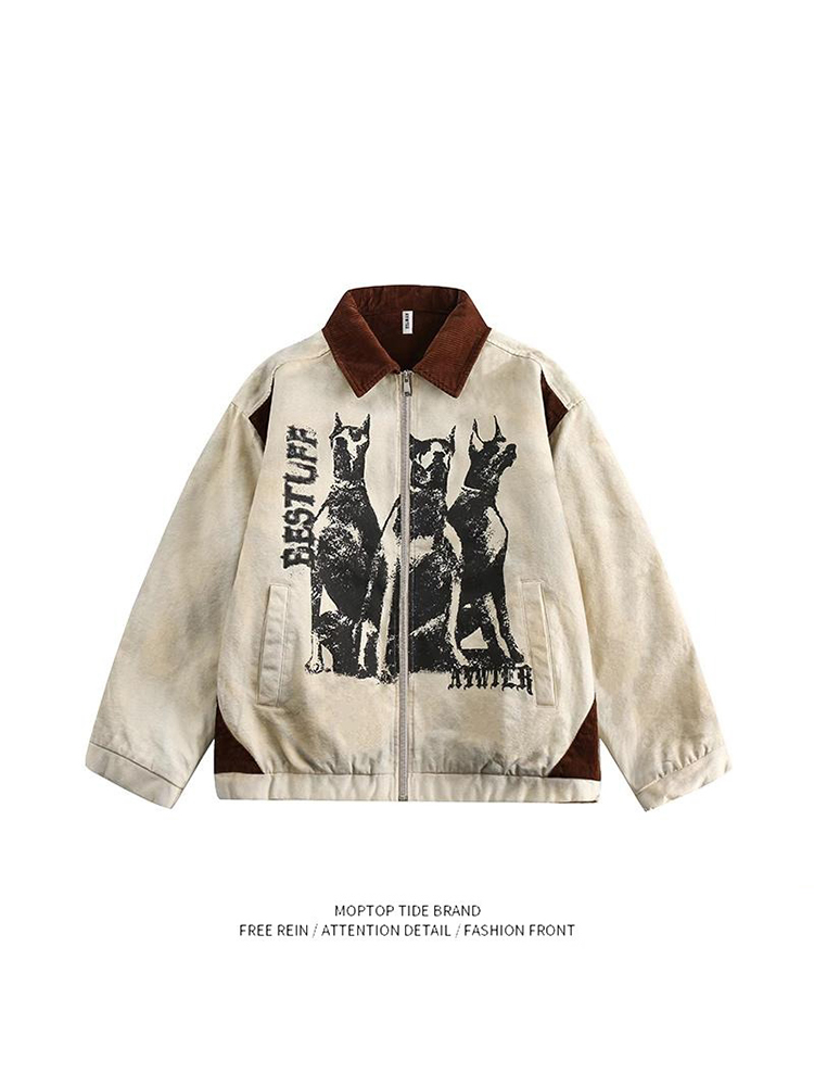 Jaket Pendek Vintage Gaya Amer - Street Fashion Culture ulasan dan harga