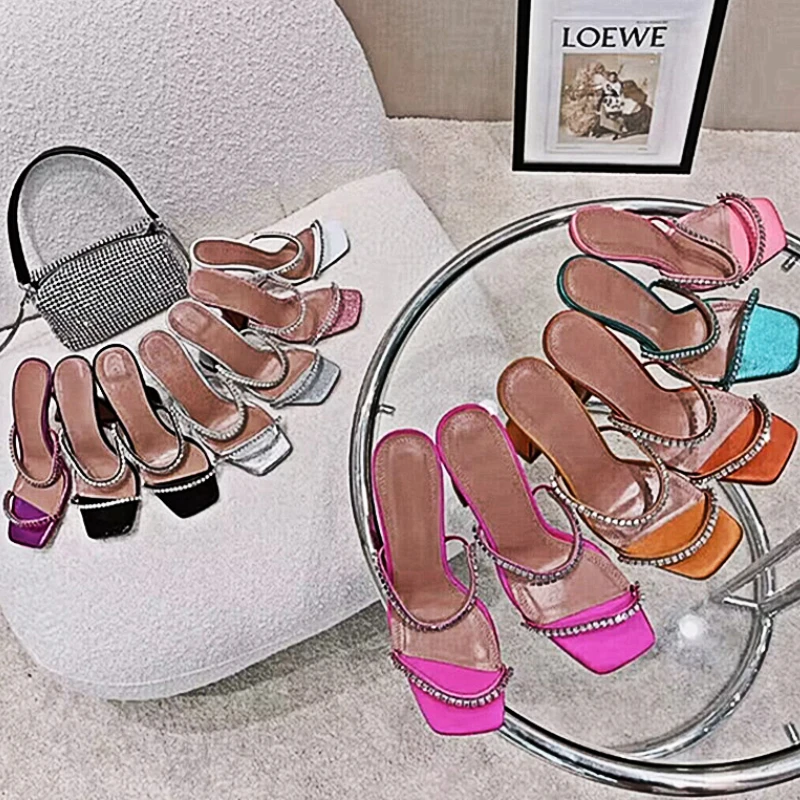 Sandal Wanita Eropa dan Amerik - Street Fashion Europe ulasan dan harga