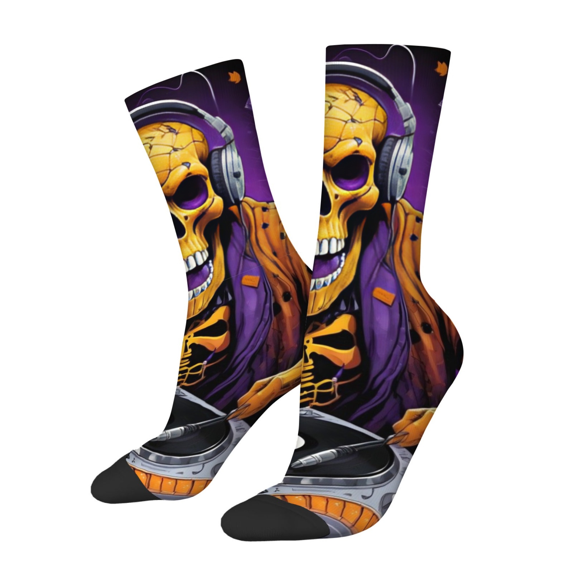Kaus Kaki Pria Motif Tengkorak - Quirky Street Fashion ulasan dan harga