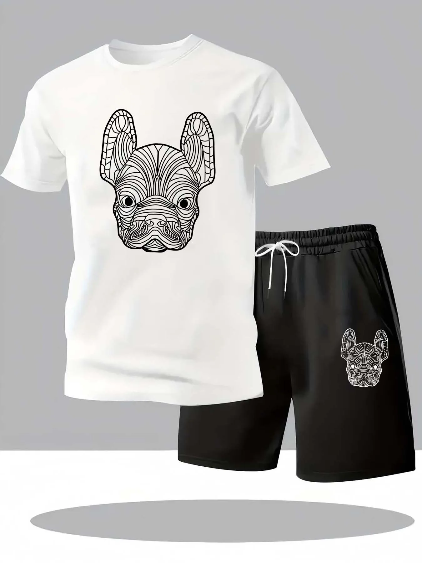 Setelan Kaos Lengan Pendek dan - Street Fashion Style ulasan dan harga