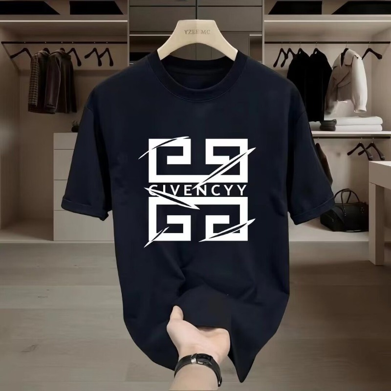 Kaus Cetak Logo Merek GIVENCY  - Street Fashion Brand Logo ulasan dan harga