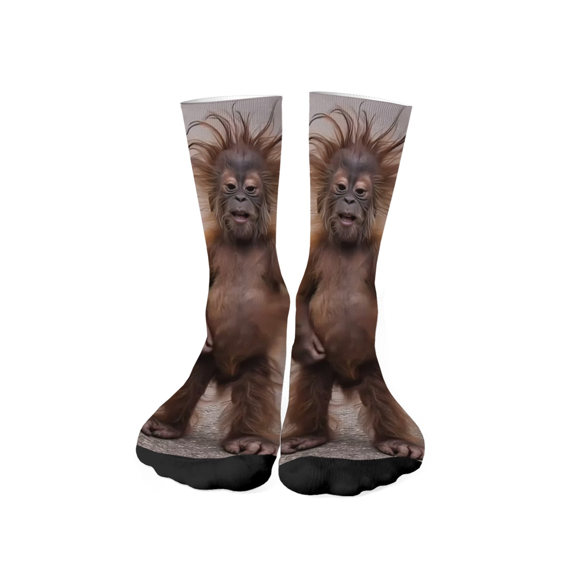 Kaus Kaki Pria Motif Monyet Re - Quirky Street Fashion ulasan dan harga