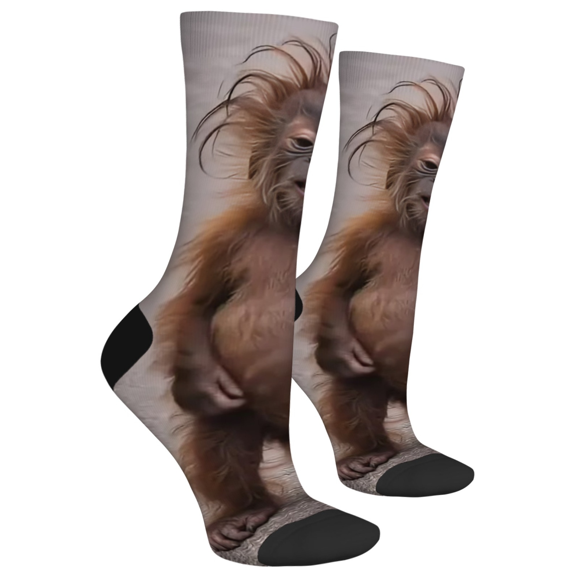 Kaus Kaki Pria Motif Monyet Re - Quirky Street Fashion ulasan dan harga