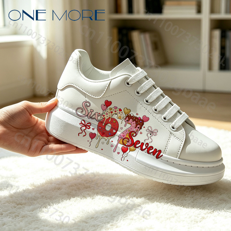 67 Six Seven Sepatu Kasual Pri - Street Fashion Graffiti ulasan dan harga