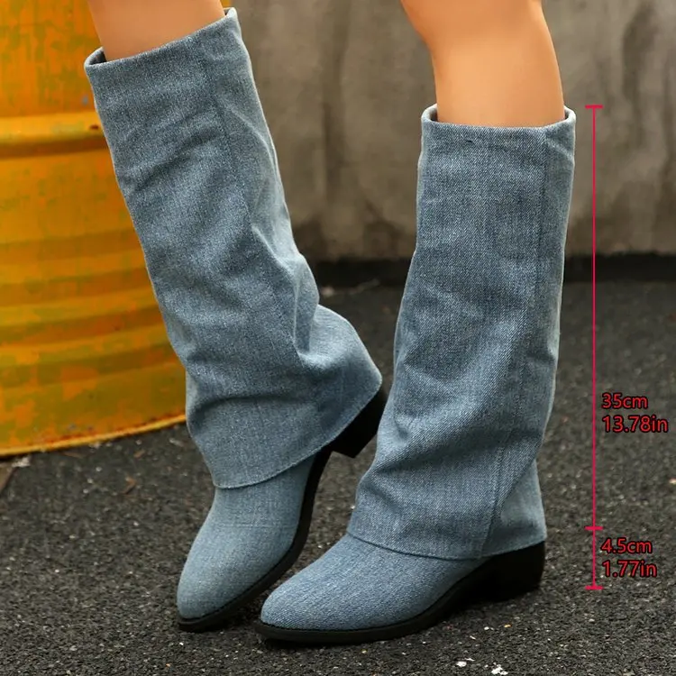 Sepatu Bot Setinggi Lutut Wani - Street Fashion Winter ulasan dan harga