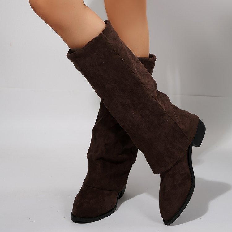 Sepatu Bot Setinggi Lutut Wani - Street Fashion Winter ulasan dan harga