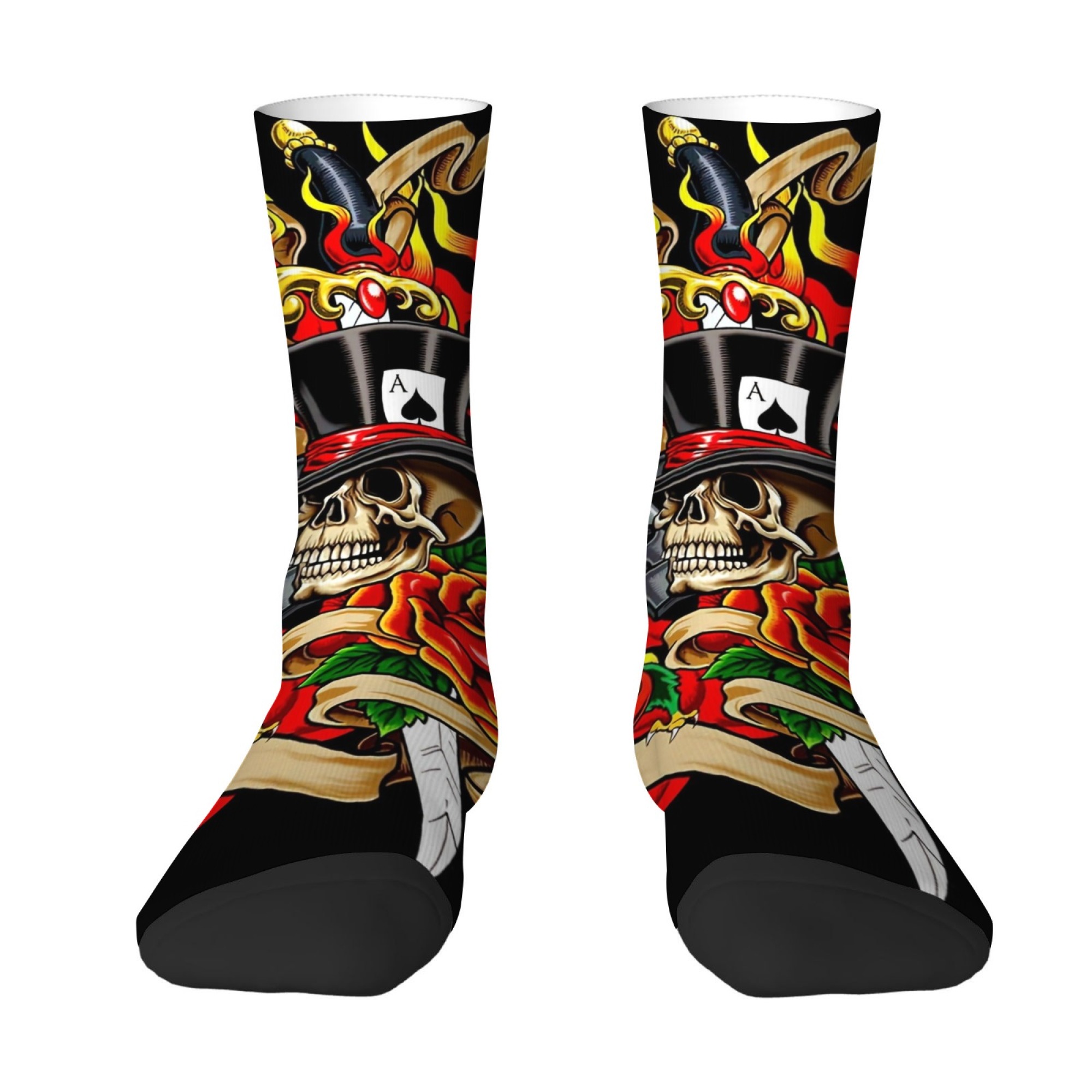 Kaus Kaki Pria Gaya Poker Teng - Quirky Street Fashion ulasan dan harga