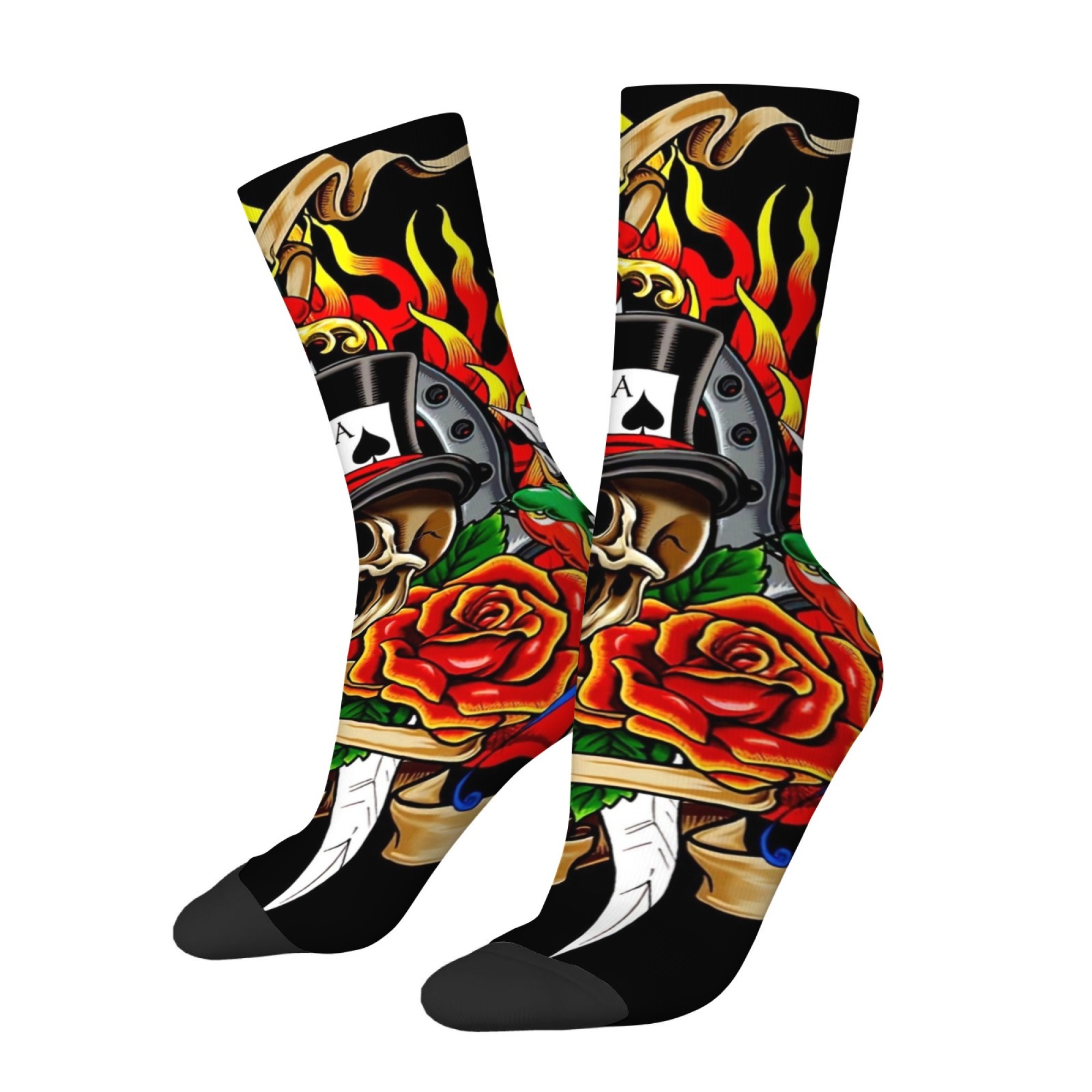 Kaus Kaki Pria Gaya Poker Teng - Quirky Street Fashion ulasan dan harga