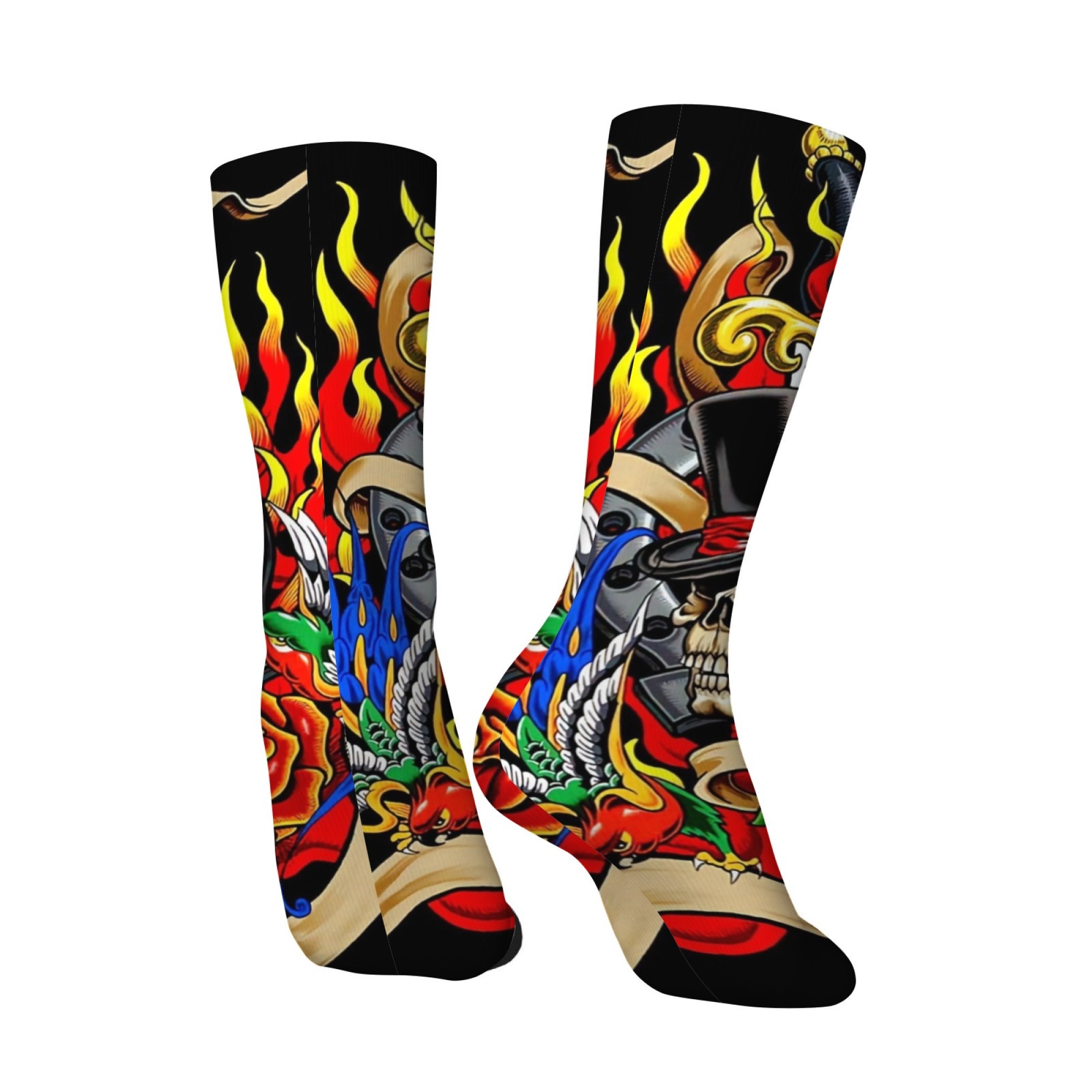 Kaus Kaki Pria Gaya Poker Teng - Quirky Street Fashion ulasan dan harga