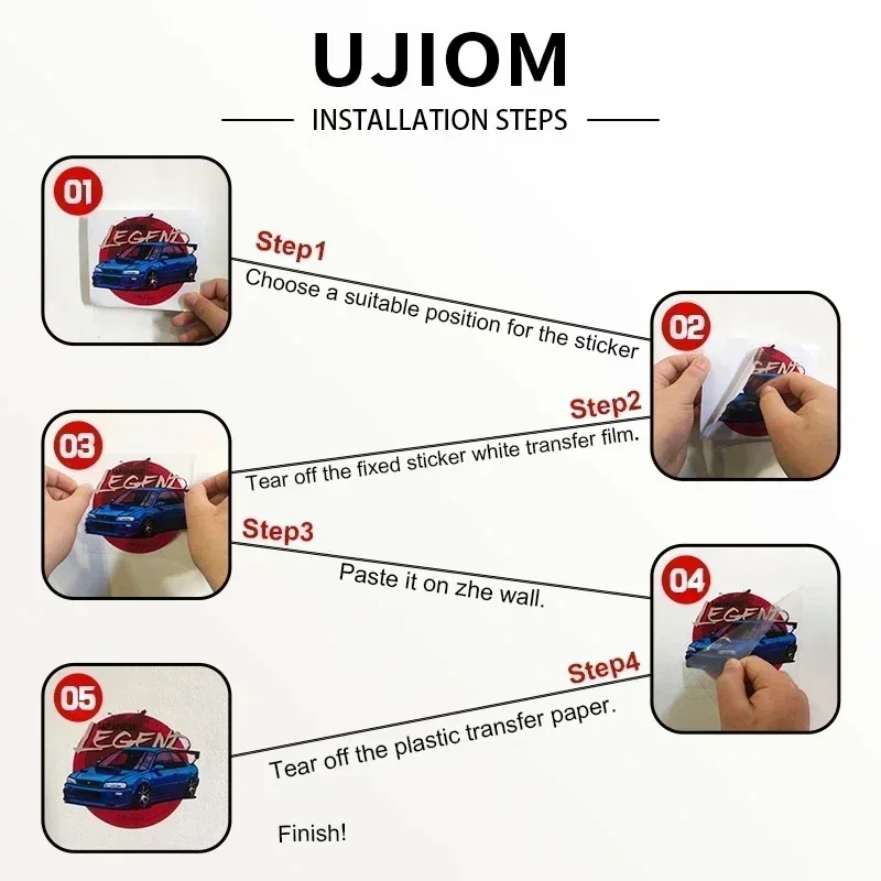 UJIOM Stiker Hitam Putih Gadis - Street Fashion Graffiti ulasan dan harga