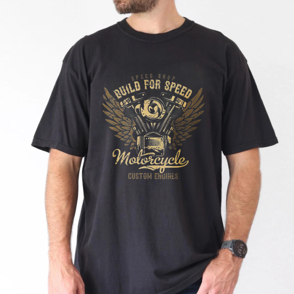 Kaos Grafis Build For Speed Be - Street Fashion Culture ulasan dan harga