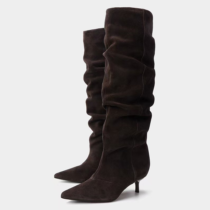 Sepatu Bot Tinggi Selutut Wani - Street Fashion Winter ulasan dan harga
