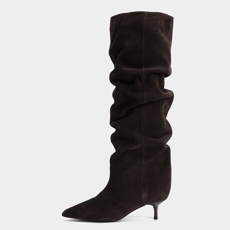 Sepatu Bot Tinggi Selutut Wani - Street Fashion Winter ulasan dan harga