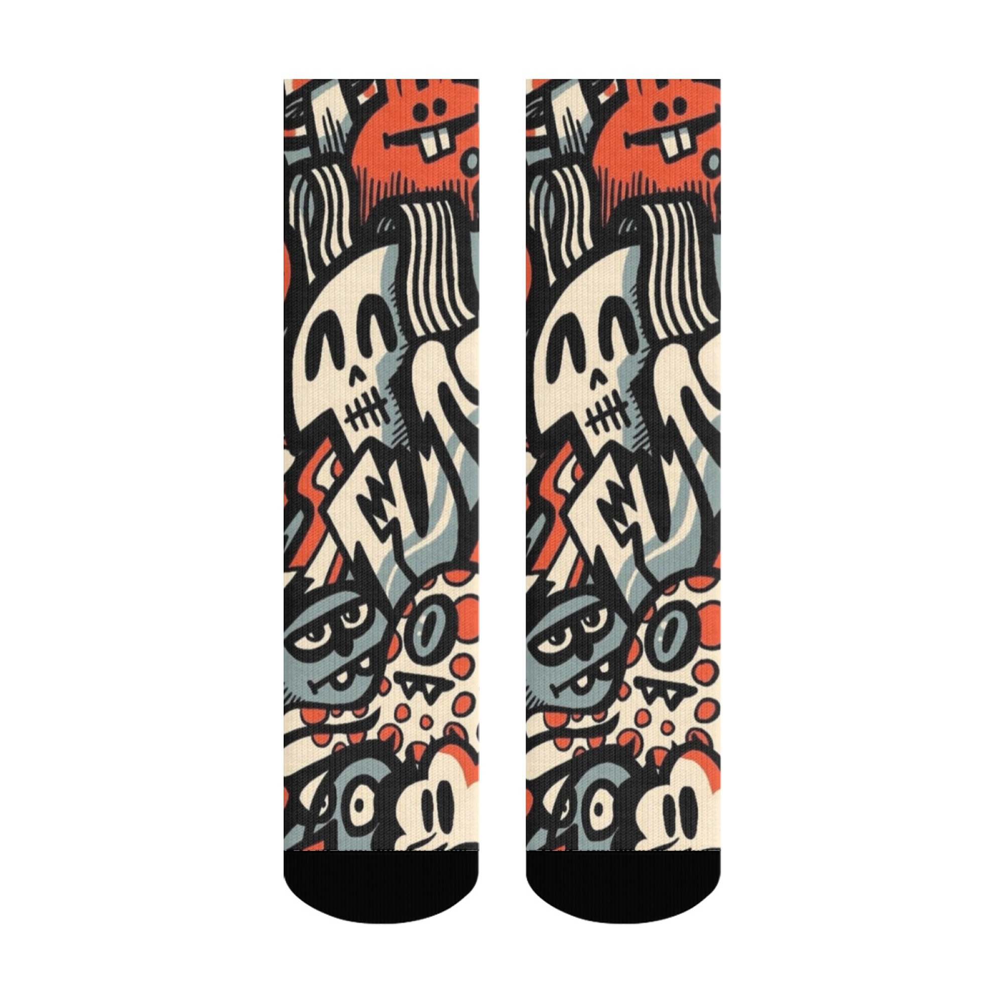 Kaus Kaki Pria Motif Monster U - Quirky Street Fashion ulasan dan harga