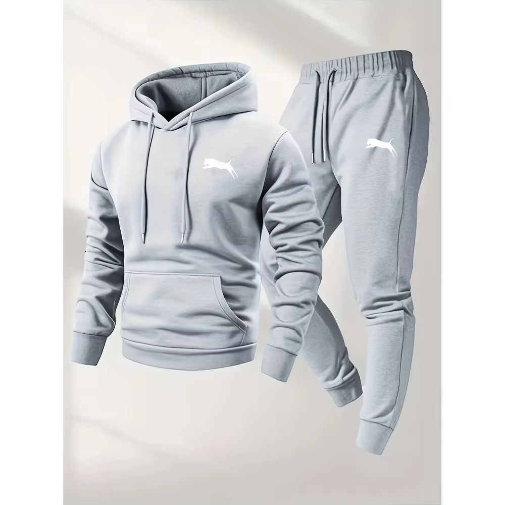 Setelan Hoodie & Celana Pria T - Street Fashion Winter ulasan dan harga