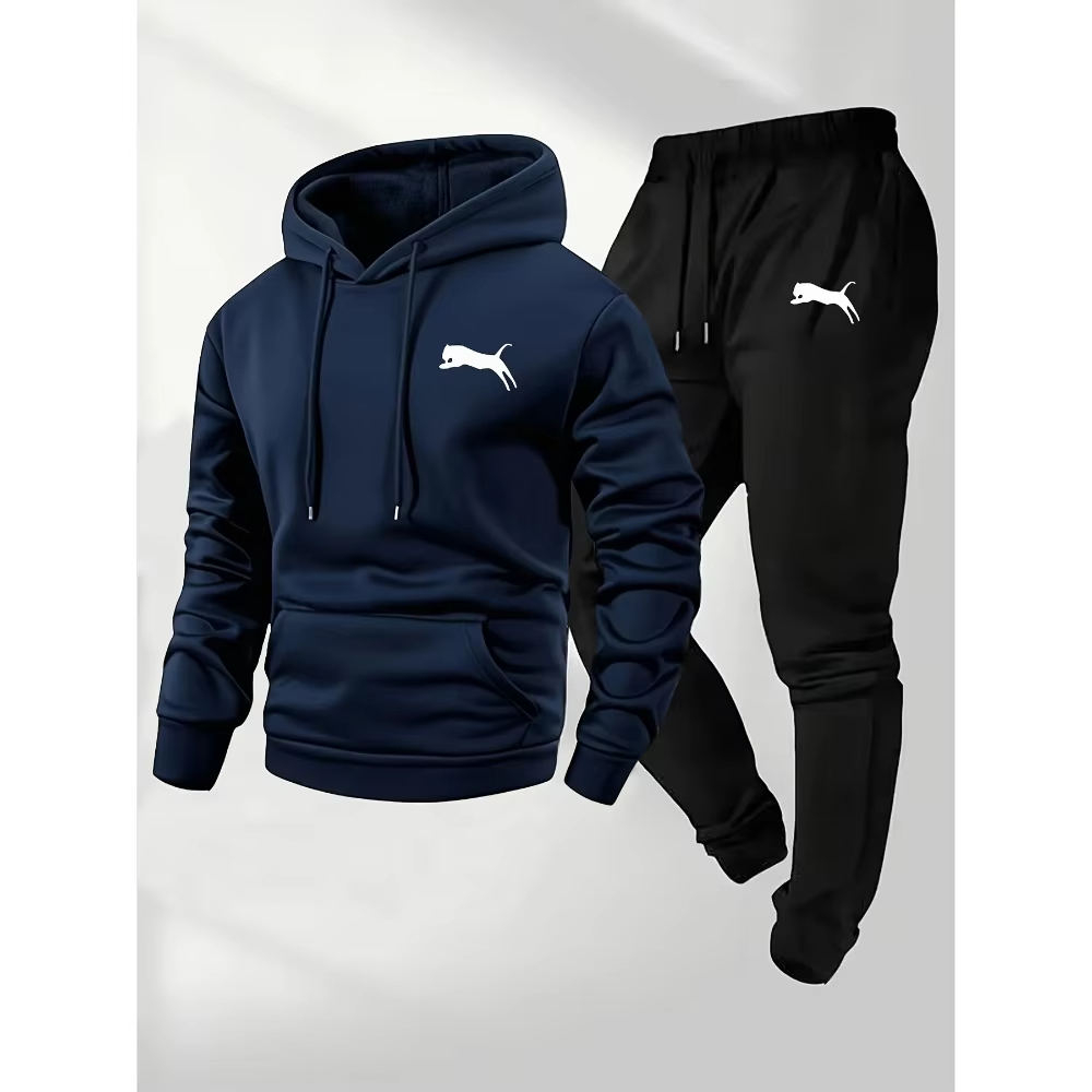 Setelan Hoodie & Celana Pria T - Street Fashion Winter ulasan dan harga