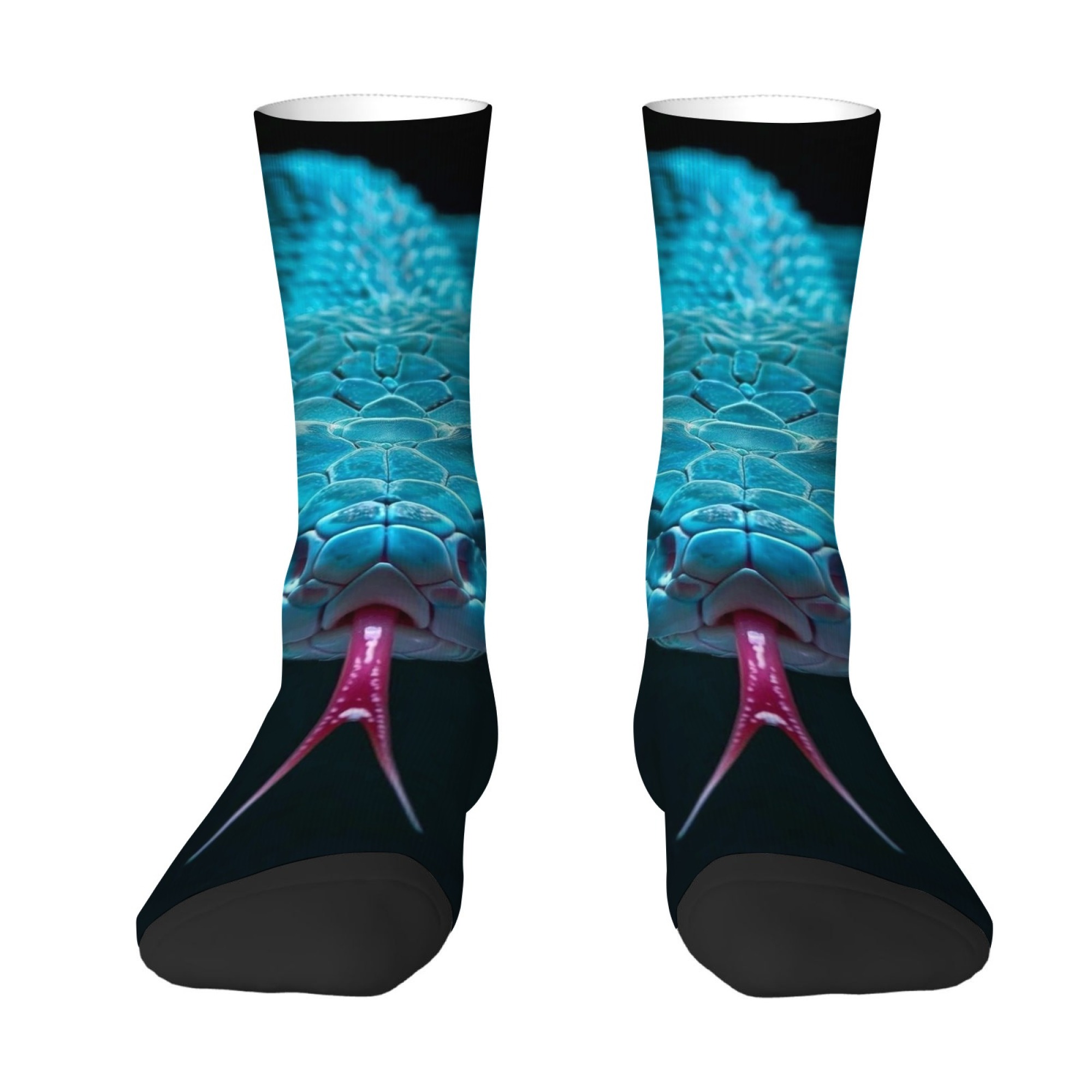 Kaus Kaki Pria Motif Ular Baru - Quirky Street Fashion ulasan dan harga