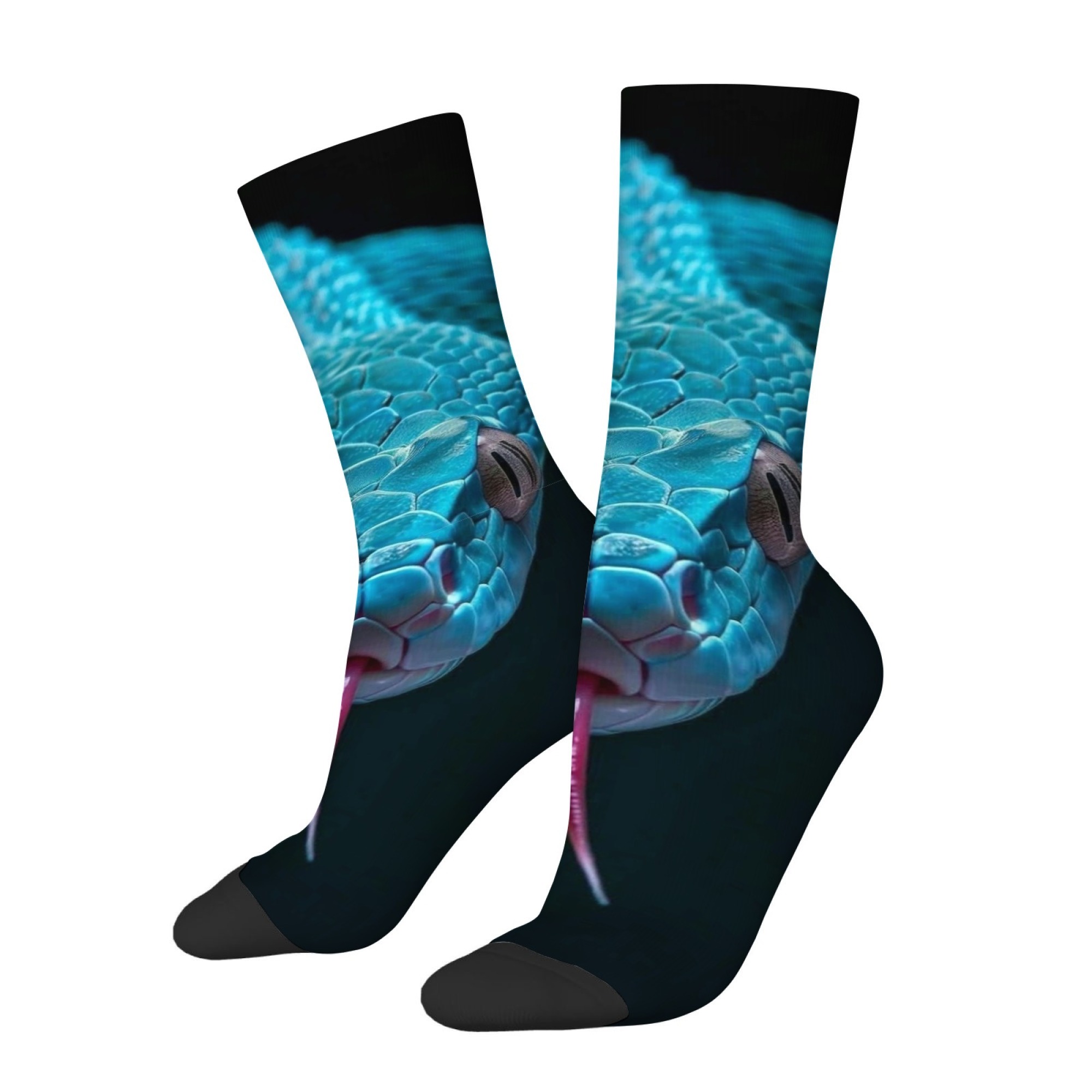 Kaus Kaki Pria Motif Ular Baru - Quirky Street Fashion ulasan dan harga