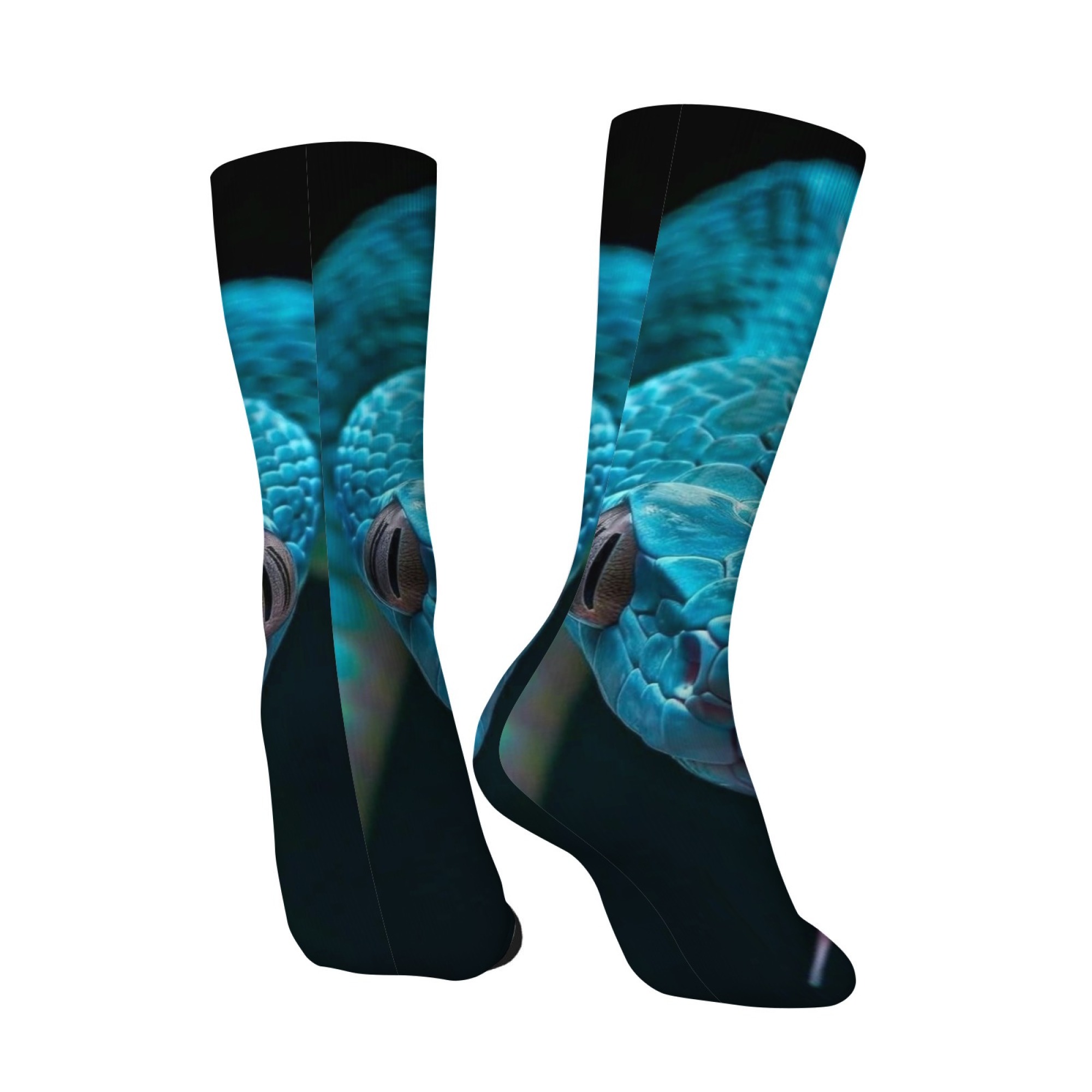 Kaus Kaki Pria Motif Ular Baru - Quirky Street Fashion ulasan dan harga